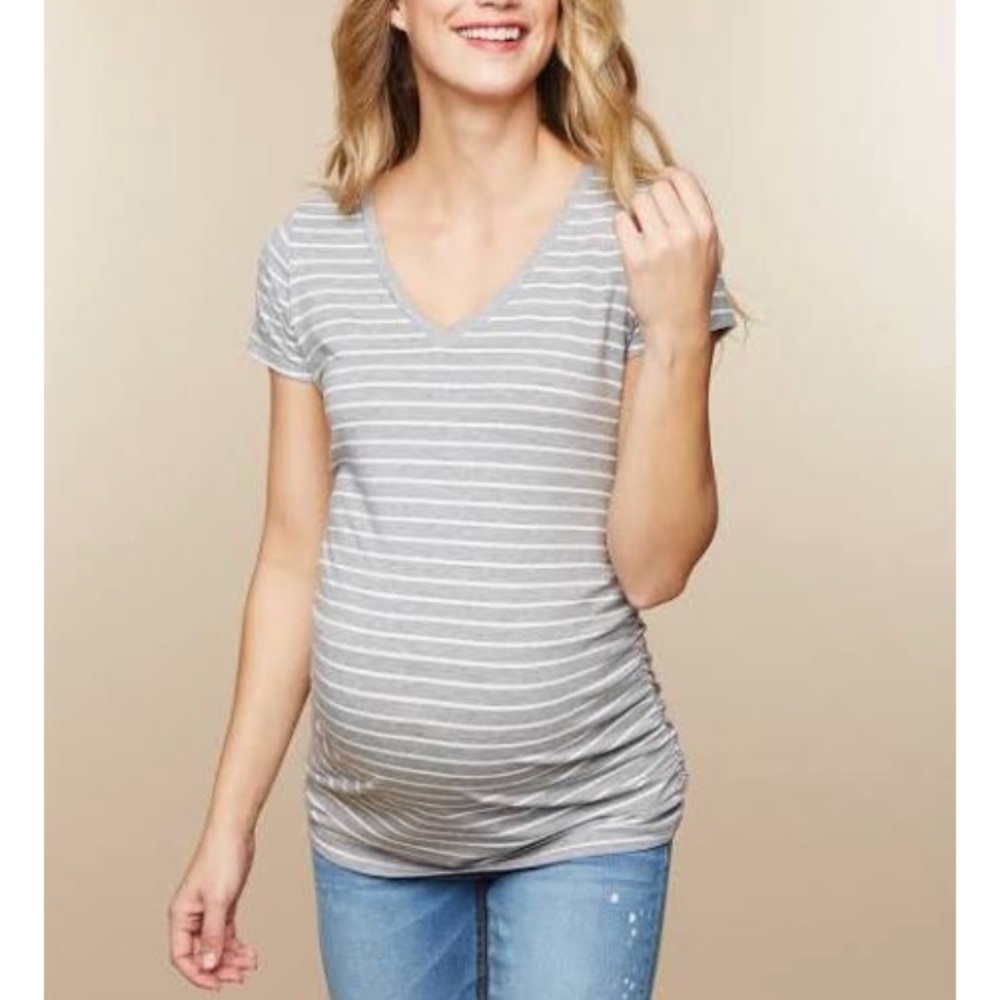 Motherhood maternity striped tee